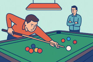 Snookerin break-rakennus – miten sarja kootaan